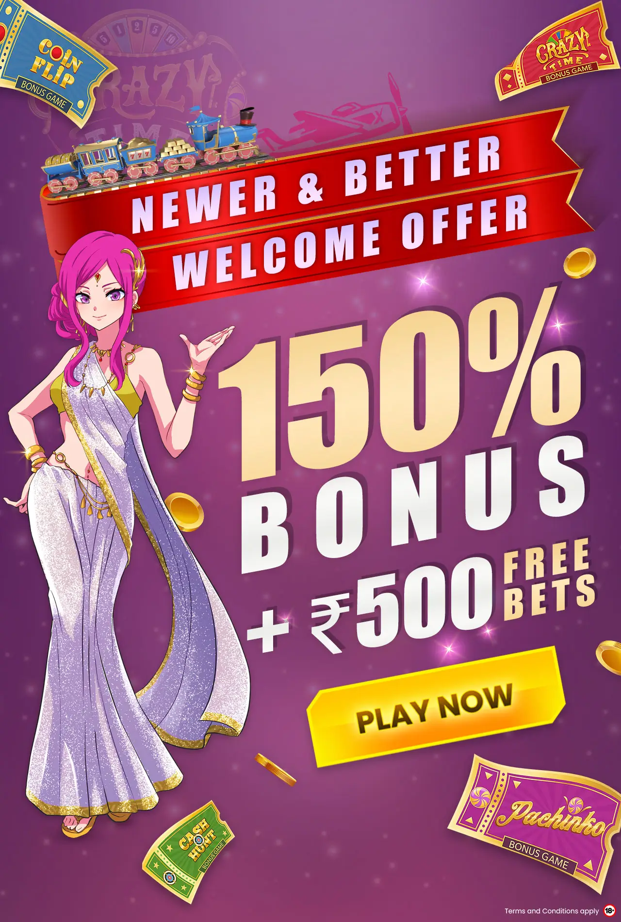 Welcome Bonus Banner